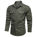 Men's Military Style Shirt