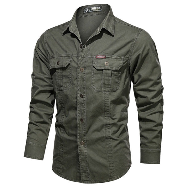 Men's Military Style Shirt