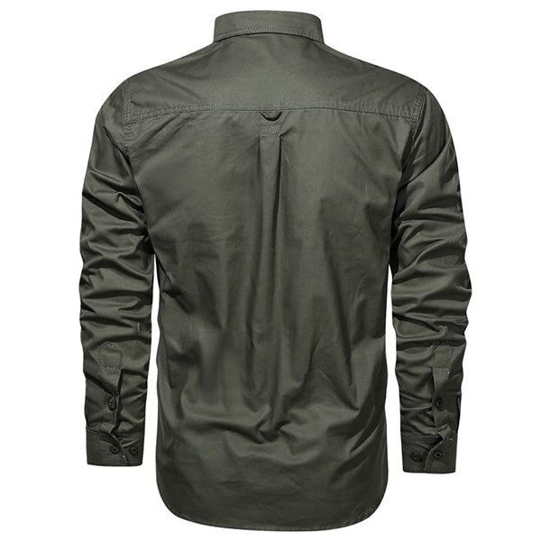 Men's Olive Green 'OFF ROAD' Utility Shirt