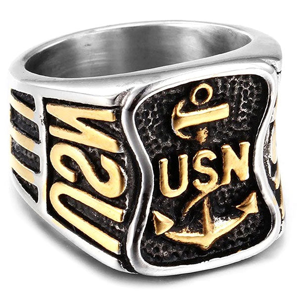 US Navy Military Signet Ring