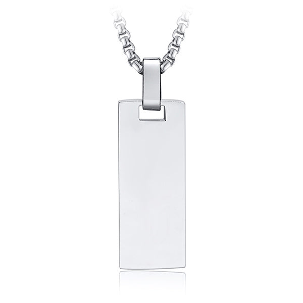 Silver Military Necklace