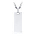 Silver Military Necklace