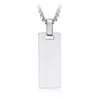 Silver Military Necklace