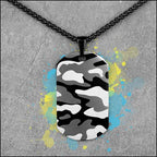 Camouflage Military Necklace