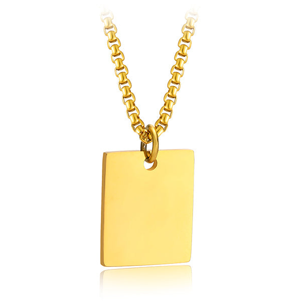 Women's Military Dog Tag Necklace