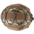 Multicam Tactical Helmet Cover with Mesh