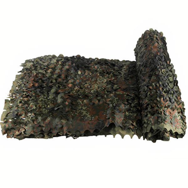 Woodland Cut-Out Camouflage Netting