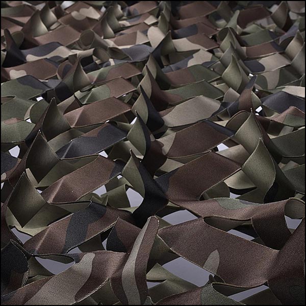 Outdoor Cutout Woodland Camouflage Net