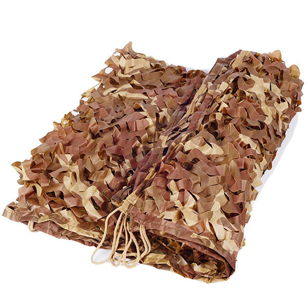 Desert Brown Leaf-Cut Camouflage Net
