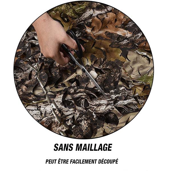 3D Leafy Woodland Camouflage Net