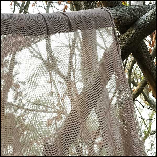 Khaki Fine Mesh Screen Fabric