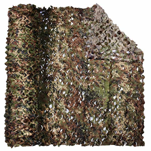 Woodland Camouflage Netting for Outdoor Concealment