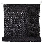 Black Leaf Design Camouflage Net