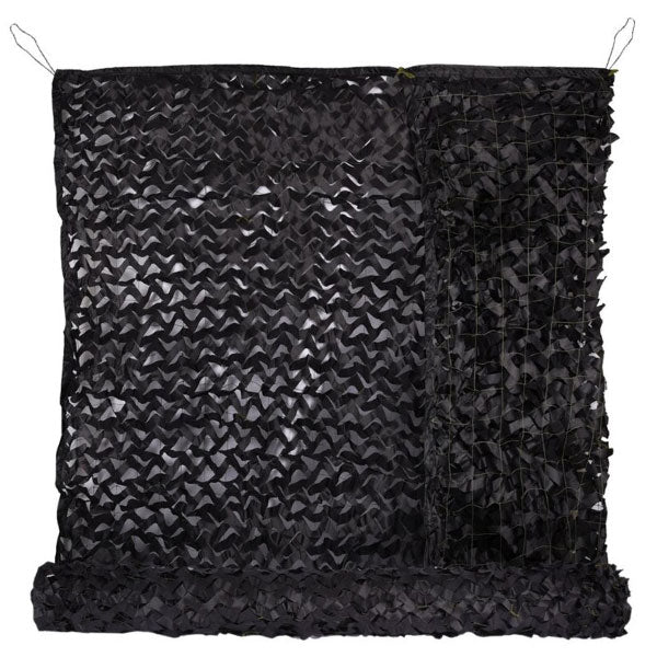 Black Leaf Design Camouflage Net