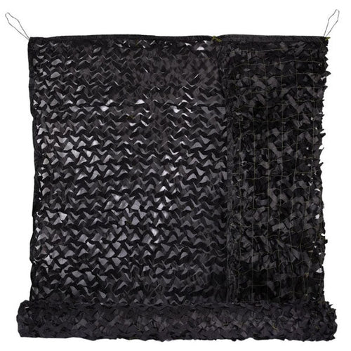 Black Leaf Design Camouflage Net