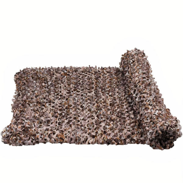 Brown 3D Leaf Camouflage Netting for Hunting