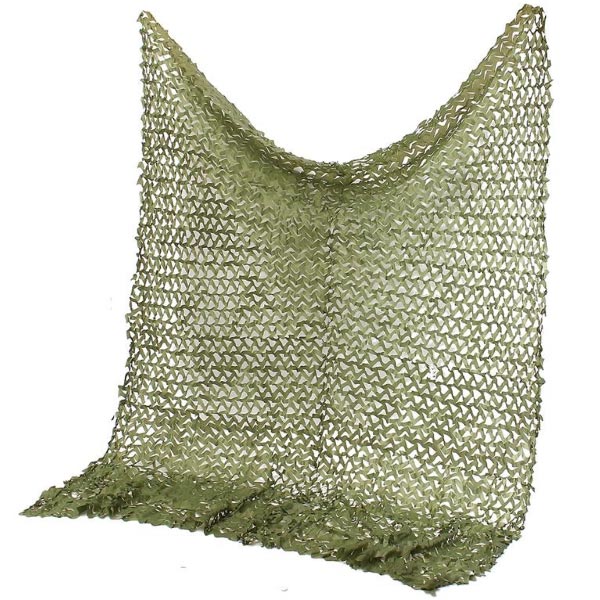 Outdoor Camouflage Net with Leafy Cutouts