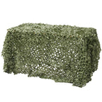 Outdoor Camouflage Net with Leafy Cutouts