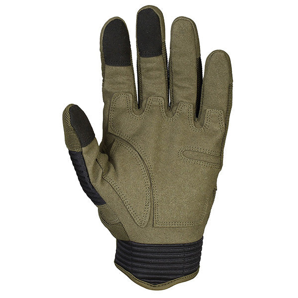 Military Olive Green Tactical Hard Knuckle Gloves