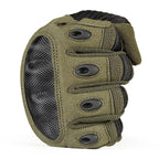 Military Olive Green Tactical Hard Knuckle Gloves