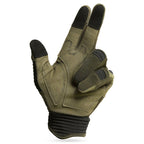Military Olive Green Tactical Hard Knuckle Gloves