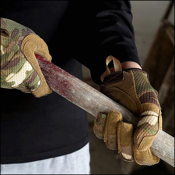 Full-Finger Multicam Tactical Work Glove
