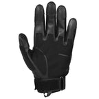 Black Tactical Gloves with Padded Knuckles