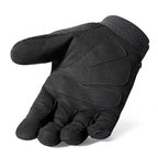 Black Utility Full Finger Gloves with Adjustable Wrist