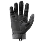 Black Tactical Gloves with Padded Knuckles