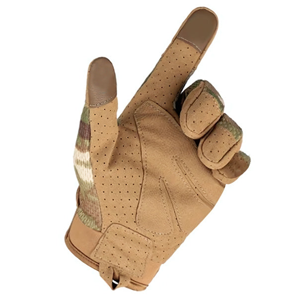 Multicam Tactical Glove with Ventilated Fingertips