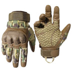 Digital Camo Tactical Gloves with Knuckle Protection