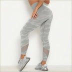 Grey Camouflage Leggings