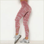 Pink Camouflage Leggings