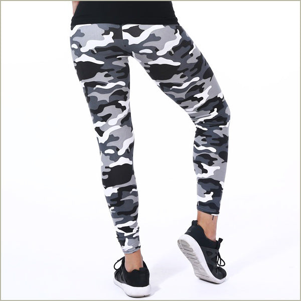 Grey Military Leggings