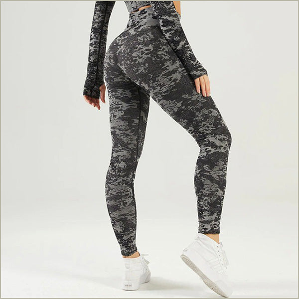 Black Military Sport Leggings