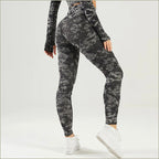 Black Military Sport Leggings