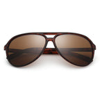 Classic Tortoise Shell Aviator Sunglasses