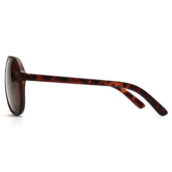 Classic Tortoise Shell Aviator Sunglasses