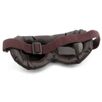 Vintage Dark Brown Pilot Goggles with Copper Accents