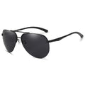Black Aviator Sunglasses