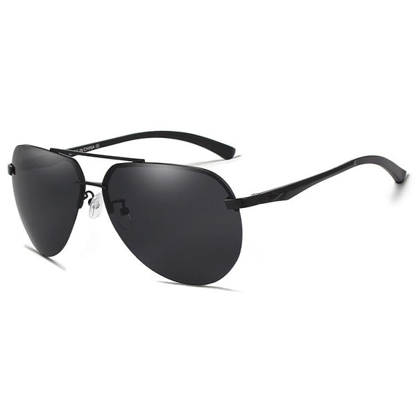 Black Aviator Sunglasses