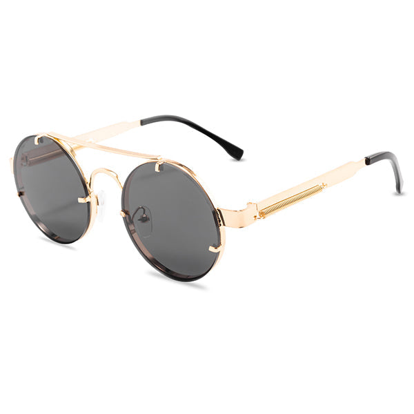 Round Aviator Sunglasses