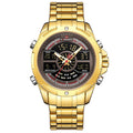 Aviator Watch with Digital Display
