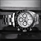Pagani Design Men's Panda Dial Chronograph Watch