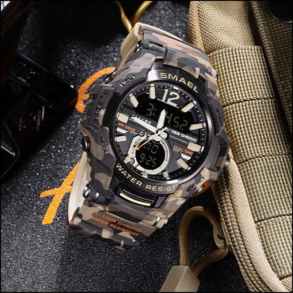 Camouflage Military Watch