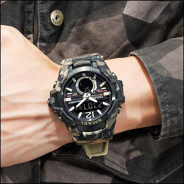Camouflage Military Watch