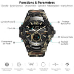 Camouflage Military Watch