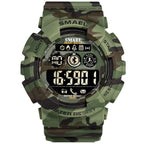 Digital Camouflage Military Watch