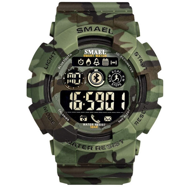 Digital Camouflage Military Watch