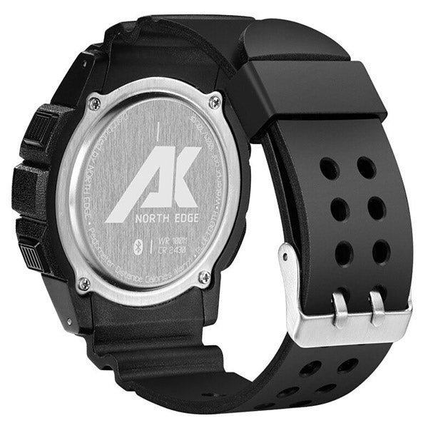 NORTH EDGE All Black Rugged Digital Sport Watch